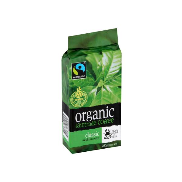 Organic Classic Medium Roast Fairtrade Coffee