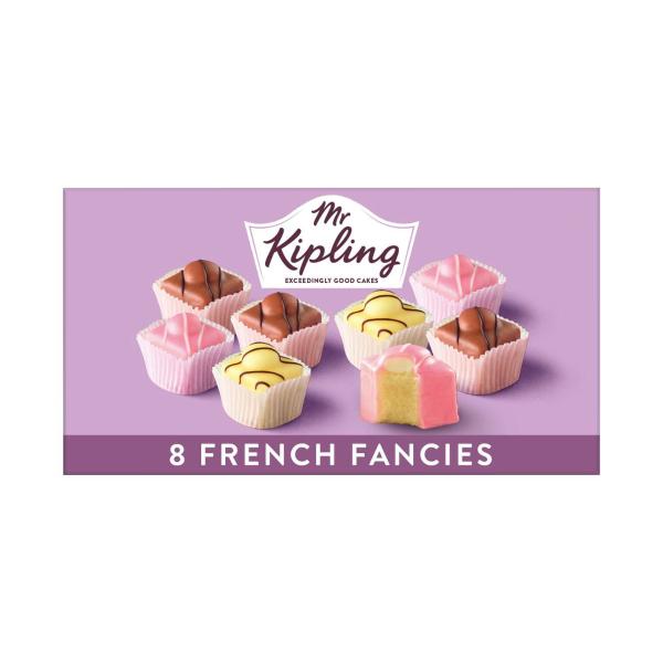 French Fancies Selection Cakes 8 Pack