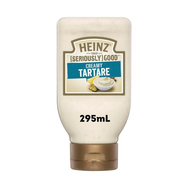 Heinz Seriously Good Creamy Tartare Sauce For Seafood 295mL product image