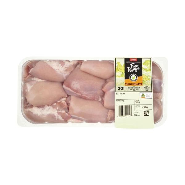 RSPCA Approved Free Range Chicken Thigh Large Pack