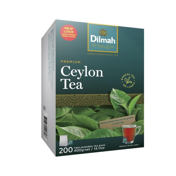Premium Pure Ceylon Tea Bags 200 Pack
