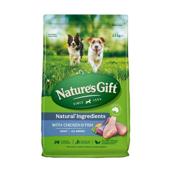 Adult All Breeds Dry Dog Food With Chicken & Fish