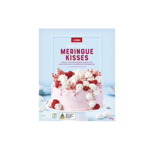 Buy Coles Meringue Kisses 100g | Coles