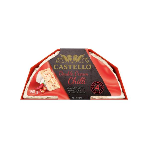 Castello Double Cream Brie Chilli | 150g