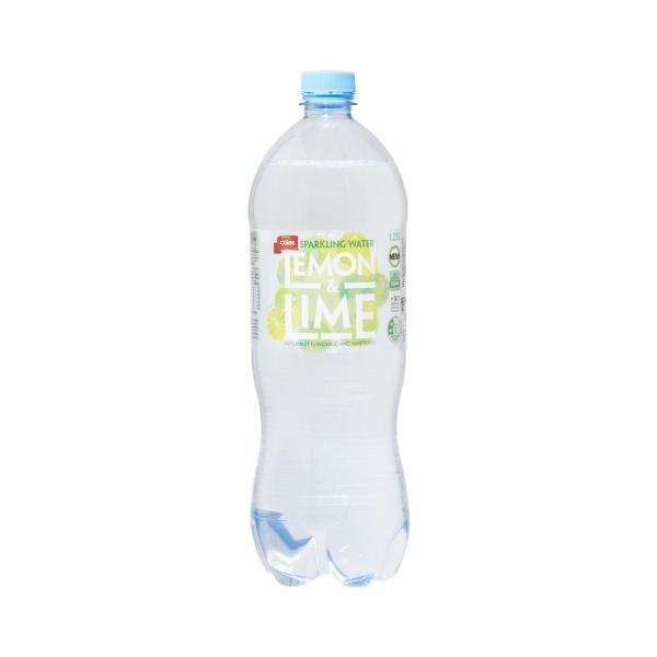 Coles Lemon & Lime Sparkling Water 1.25L