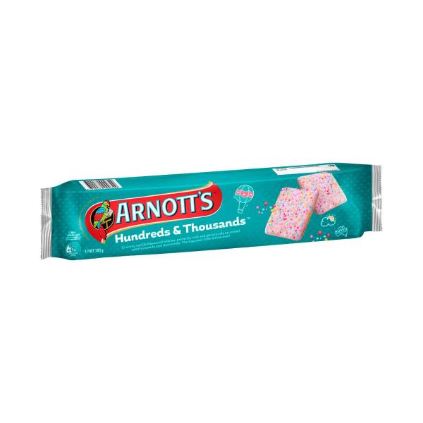 Arnott's Hundreds & Thousands Biscuits 200g product image
