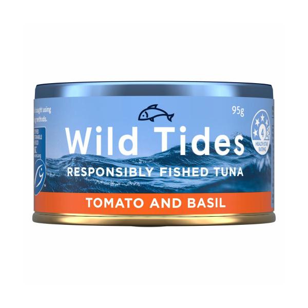 Wild Tides Tuna Tomato & Basil 95g product image