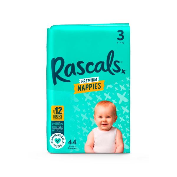 Premium Nappies Size 3 (6-11kg)