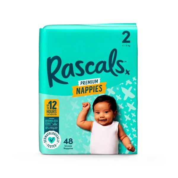 Premium Nappies Size 2 (4-8kg)