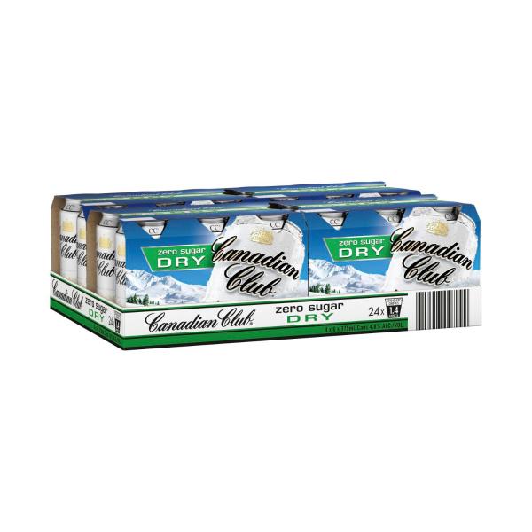 & Zero Sugar Dry Can 375ml