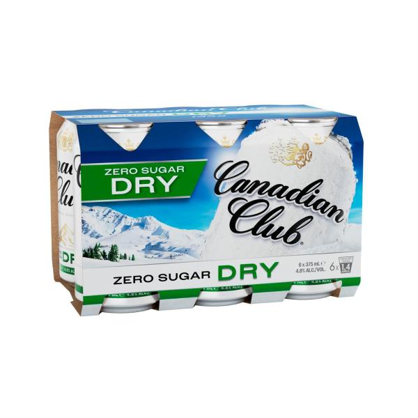 & Zero Sugar Dry Can 375ml
