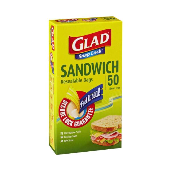 Snap Lock Sandwich Bags