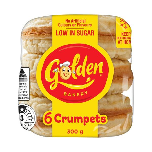 Golden Crumpet Rounds Original | 300g – Coles