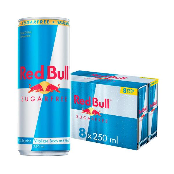Energy Drink Sugar Free  8x250ml