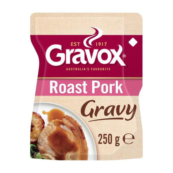 Gravox Roast Pork Pack Liquid Gravy Pouch 250g product image