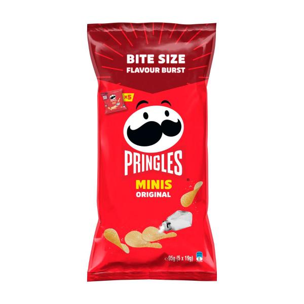 Pringles Minis Multi Pack Original 5 Pack 95g product image