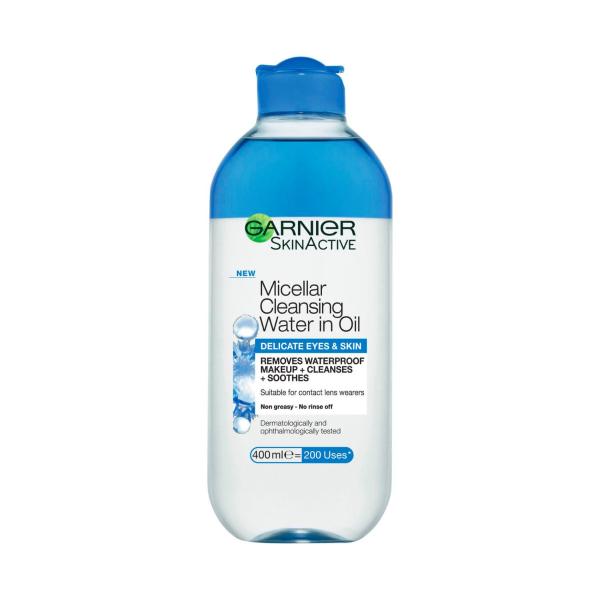 Garnier Micellar Water Delicate Eyes | 400mL – Coles