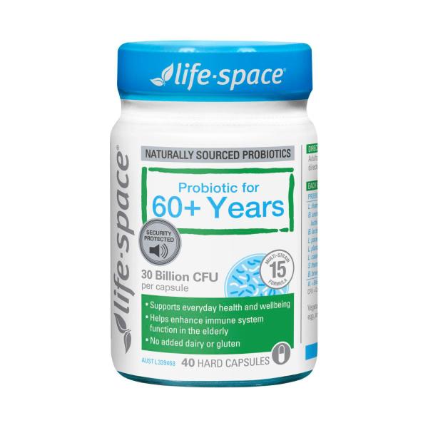 Probiotic 60+ Years Hard Capsules