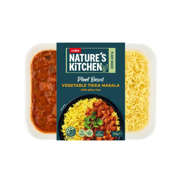 Vegetable Tikka Masala And Pilau Rice