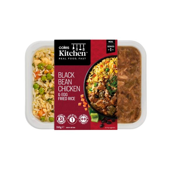 Black Bean Chicken And Egg Fried Rice