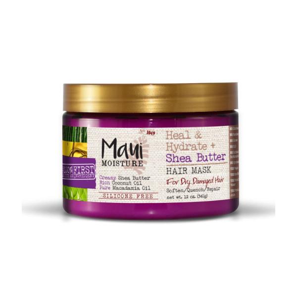 Maui Moisture Heal & Hydrate + Shea Butter Hair Mask For Dry & Damaged Hair 340g product image