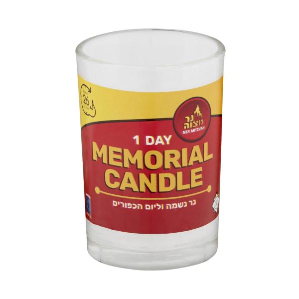 Memorial Candles Glass