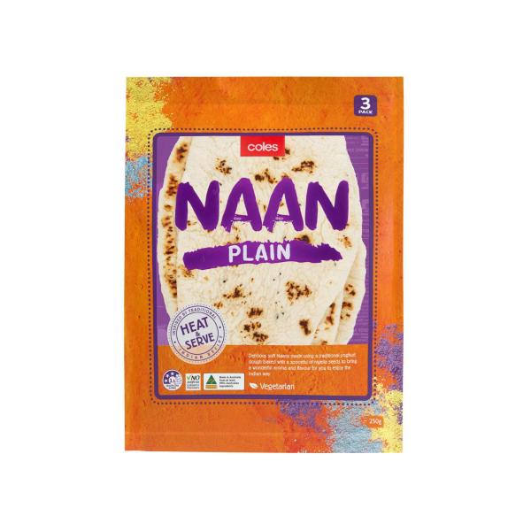 Indian Naan Plain 3 Pack