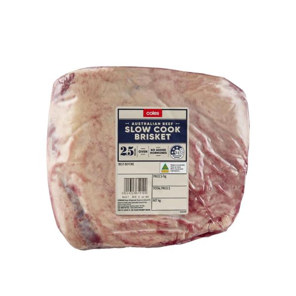 No Added Hormone Beef Brisket Slow Cook