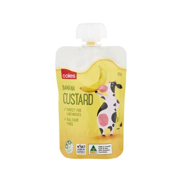 Banana Custard Pouch