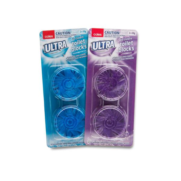 Assorted In Cistern Toilet Cleaner 2x50g