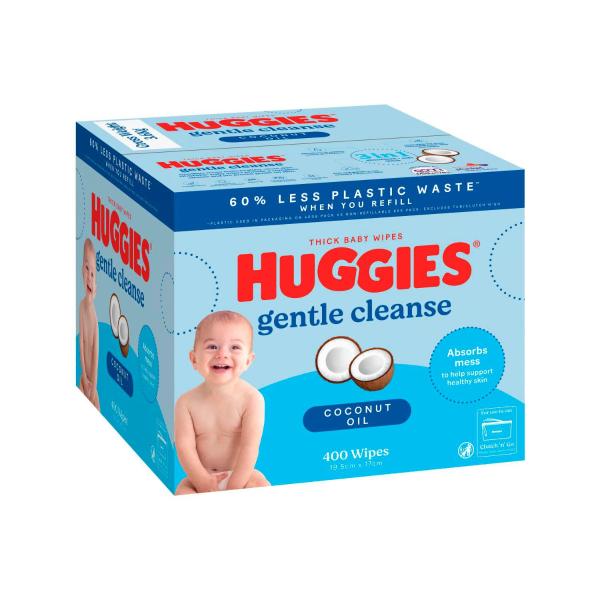 Thick Baby Wipes Coconut Oil