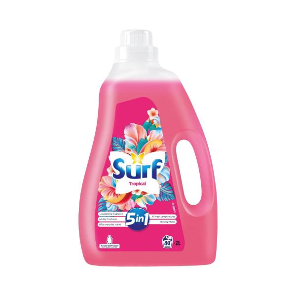 Surf Laundry Liquid Detergent Tropical 40 Washes 2L product image