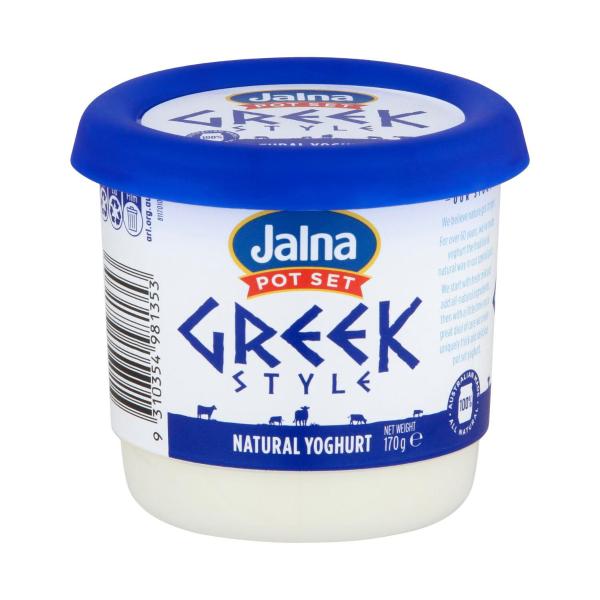 Jalna Pot Set Yoghurt Natural Greek 170g product image