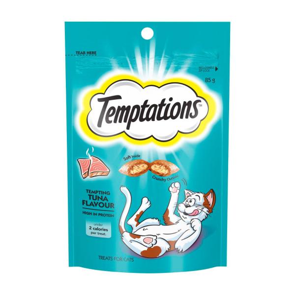 Temptations Tempting Tuna Flavour Cat Treats 85g product image