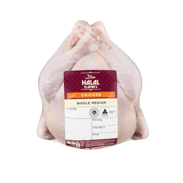 Halal Whole Chicken Medium