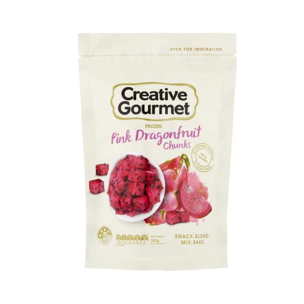 Creative Gourmet Frozen Pink Dragonfruit Chunks | 300g – Coles