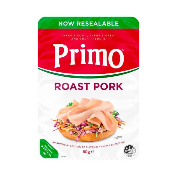 Primo Roast Pork Thinly Sliced 80g product image