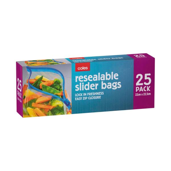 Resealable Slider Bags