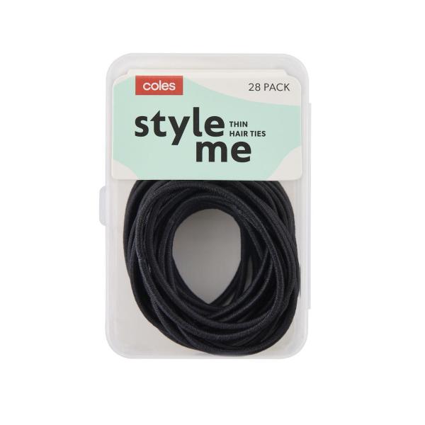 Thin Black Ponytailers