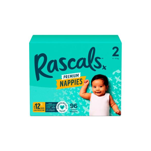 Premium Nappies Size 2 (4-8kg)