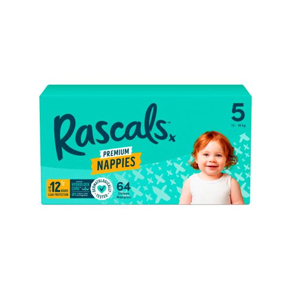 Premium Nappies Size 5 (13-18kg)