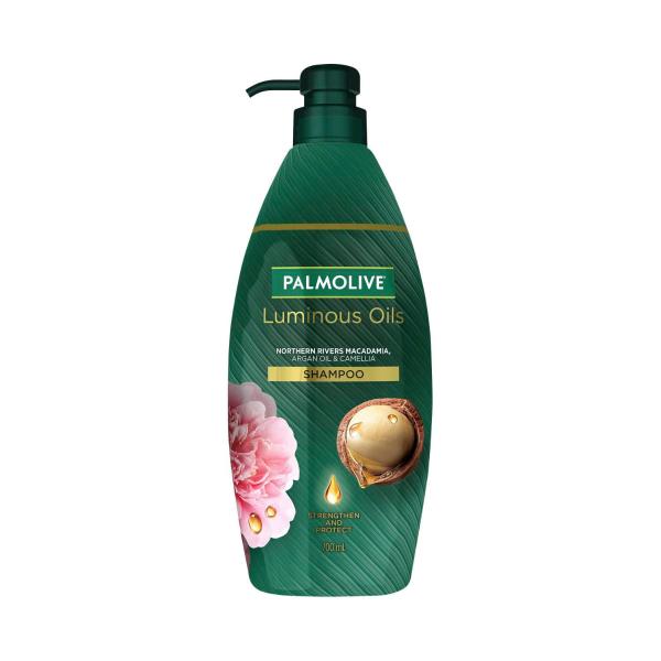 Palmolive Luminous Oils Macadamia Argan Oil & Camellia Shampoo 700mL
