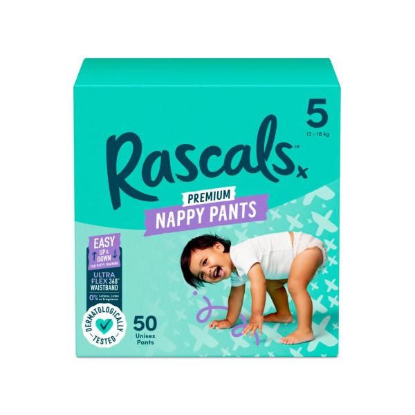 Premium Nappy Pants Size 5 (13-18kg)