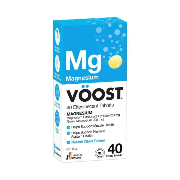 Voost Magnesium Effervescent Tablets | 40 pack