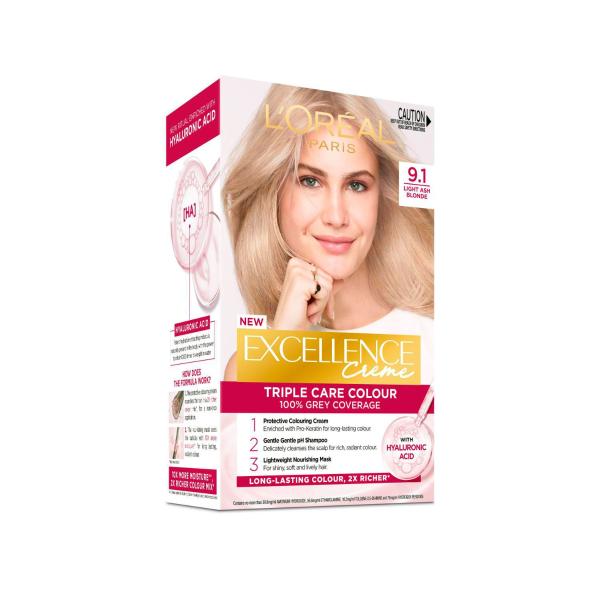 Excellence 9.1 Light Ash Blonde