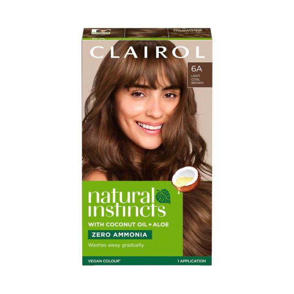Buy Clairol Natural Instincts 6A Tweed Light Cool Brown Semi
