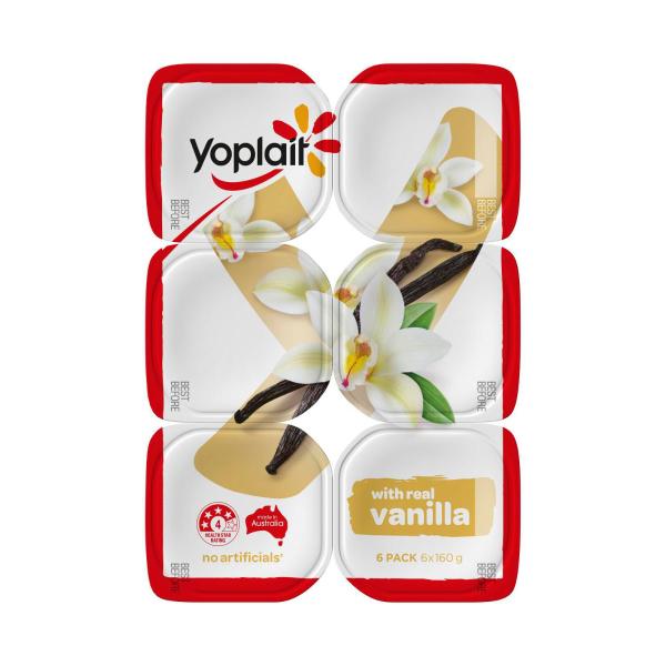 Vanilla Yoghurt 6x160g