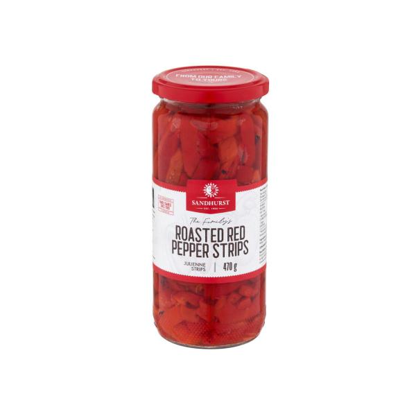 Roasted Red Pepper Strips