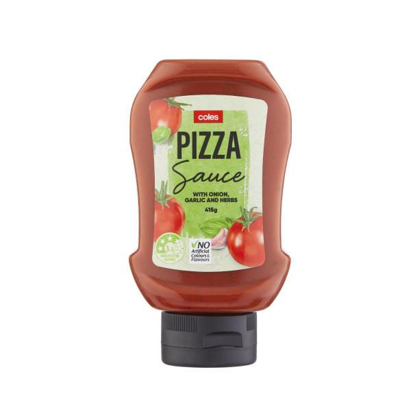 Coles Squeezy Pizza Sauce 415g product image