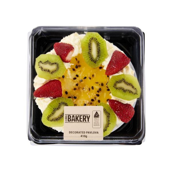 Passionfruit Decorated Pavlova